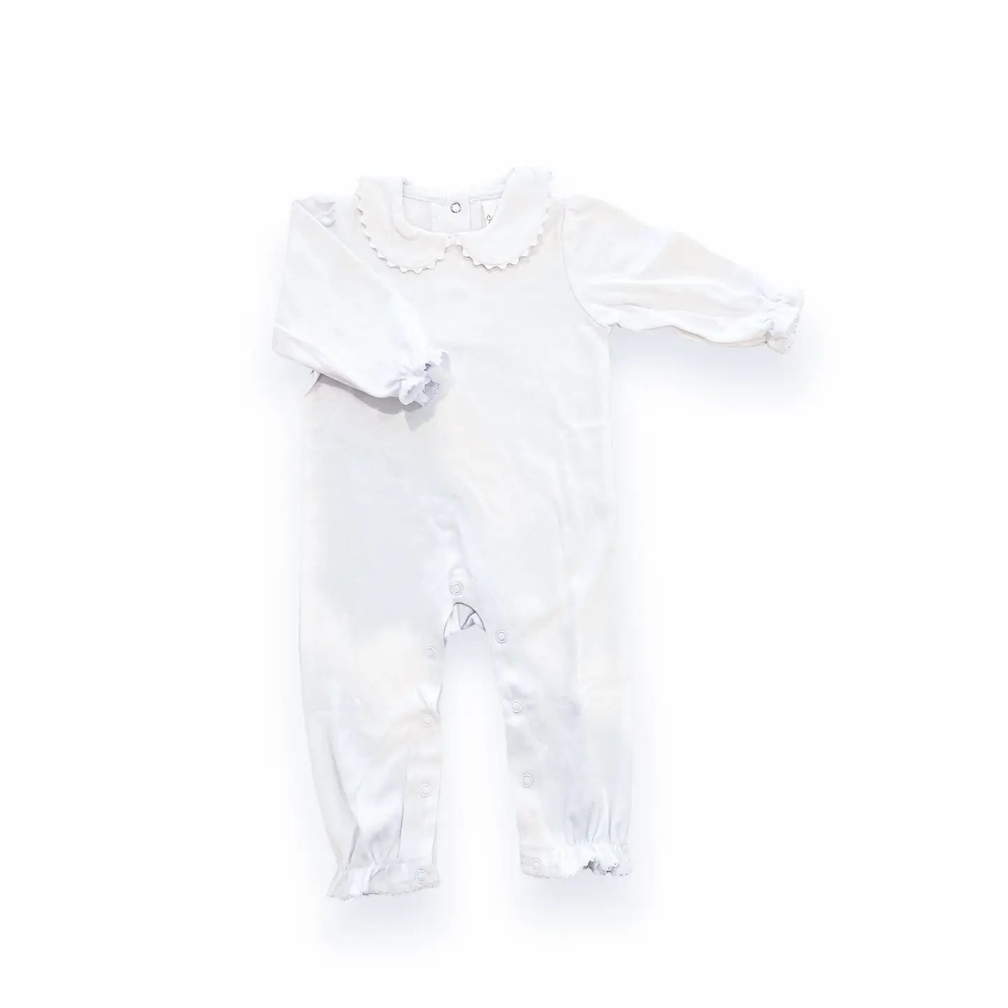 Scalloped Collared Romper